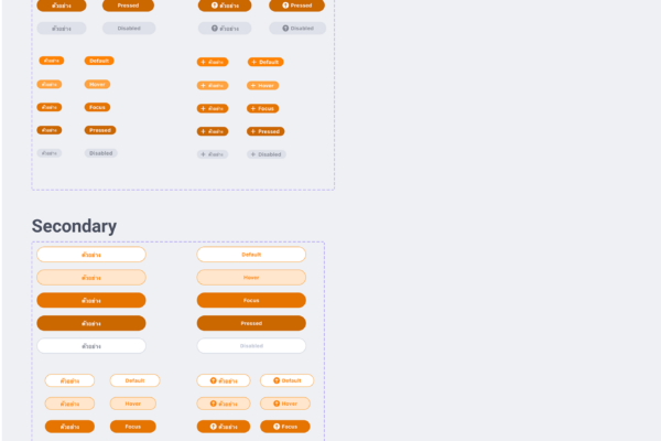 Design system buttons